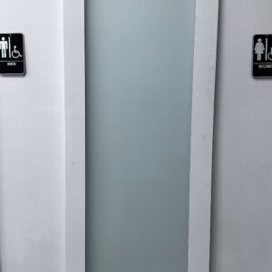 Puerta Shaker con cristal templado frost